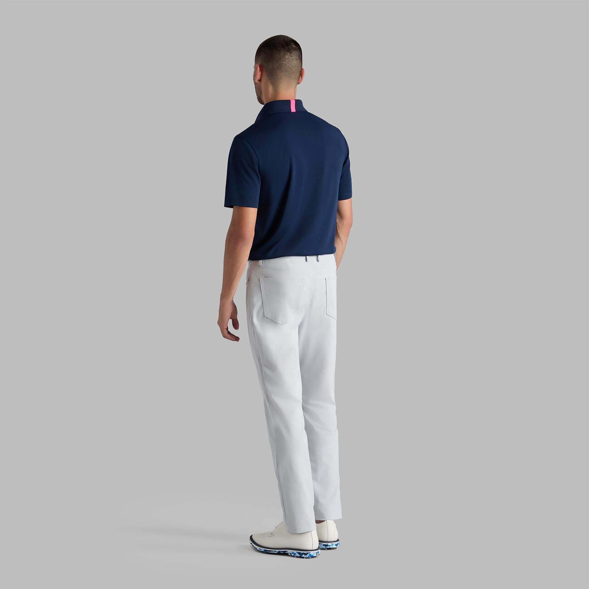G/FORE Essential Performance Pique Mens Golf Polo Shirt Twilight